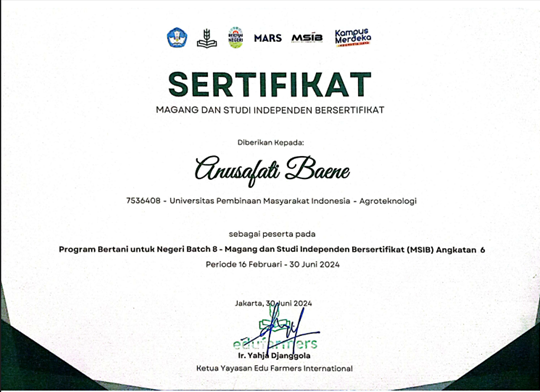 Kegiatan Fakultas Pertanian